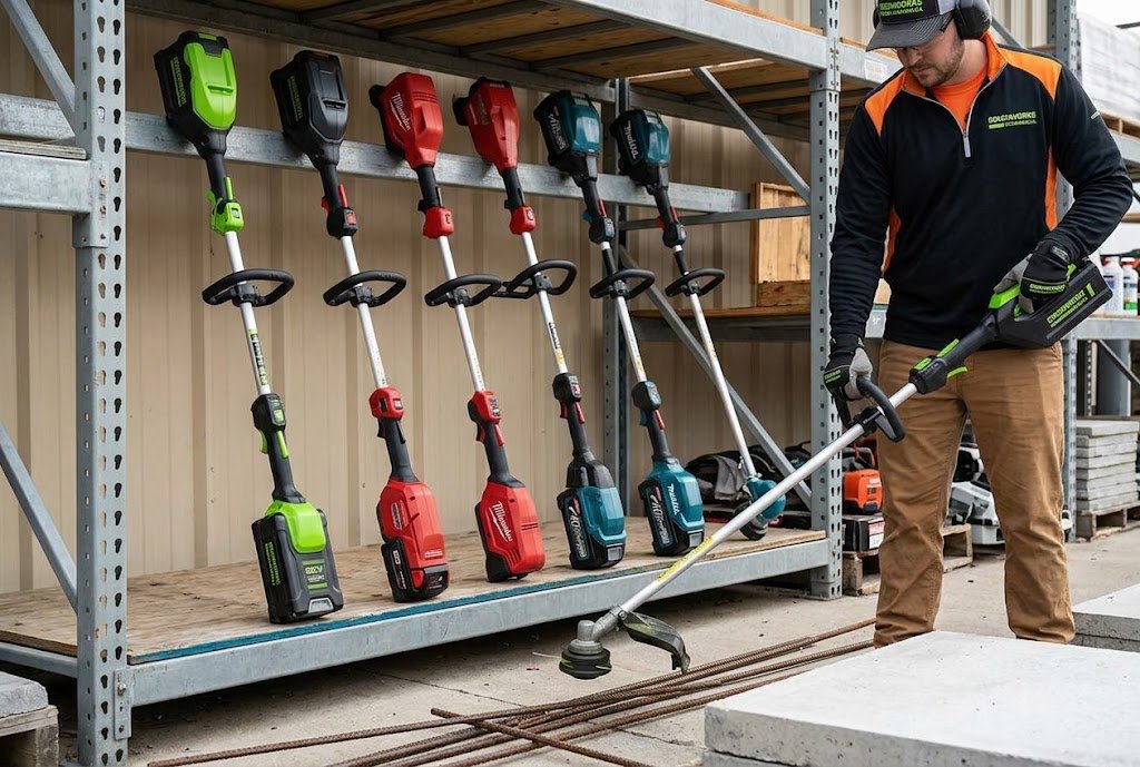 battery powered commercial string trimmers