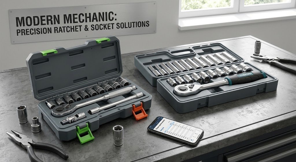 modern ratchet and socket sets