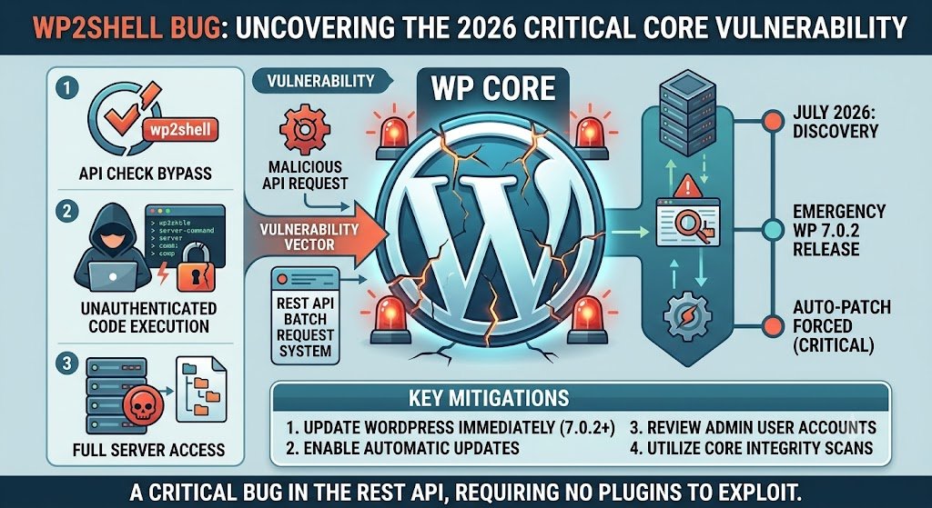 The bug lived inside the WordPress REST API's batch request system.