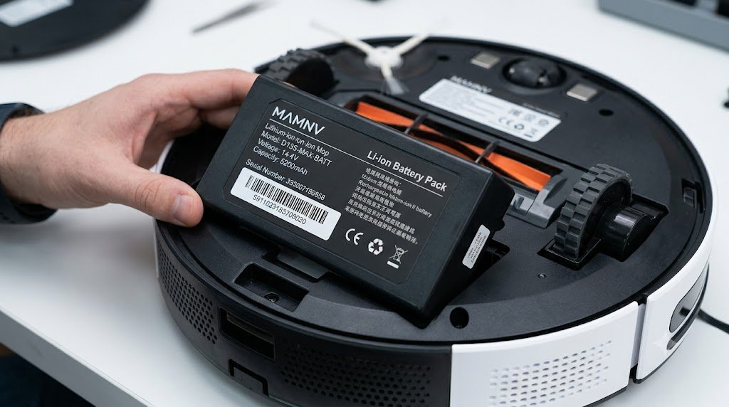 Its charging dock is compact 