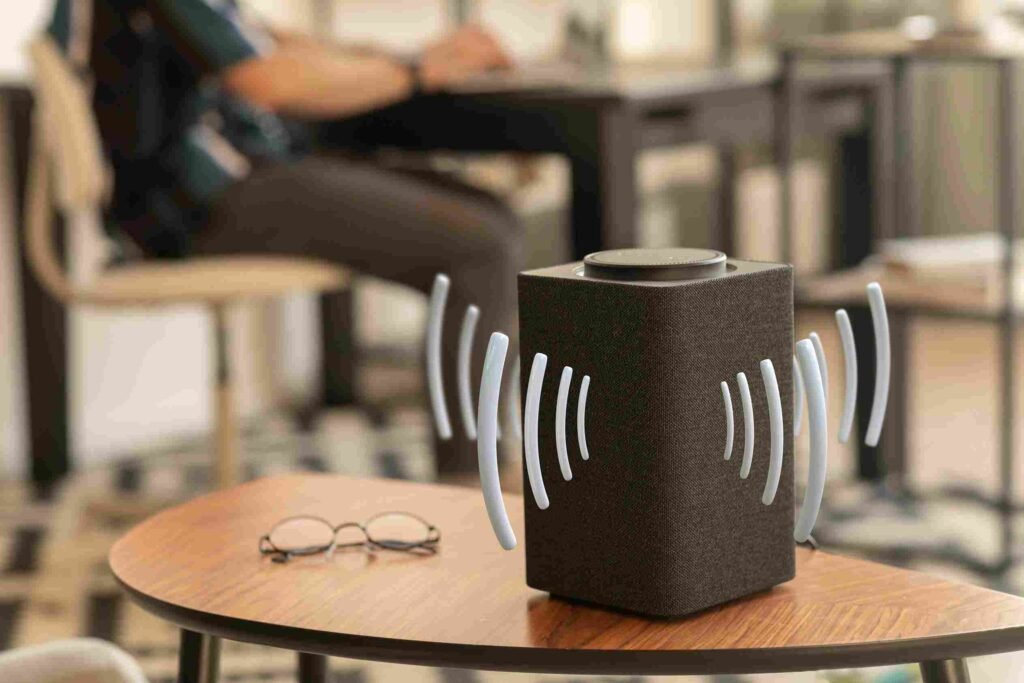 The speaker also performs well at higher volumes

