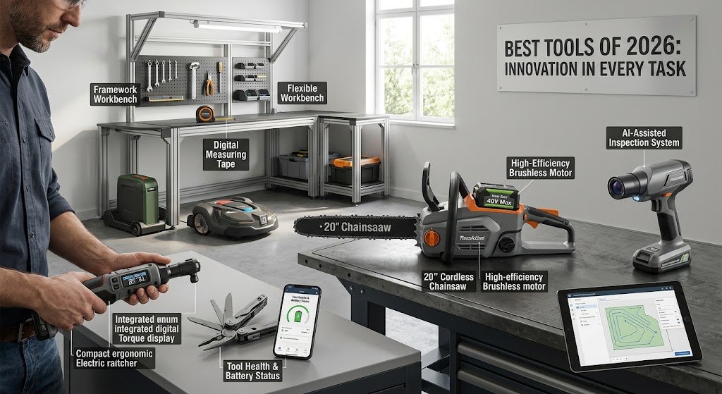The best tools of 2026 are not limited to large power tools