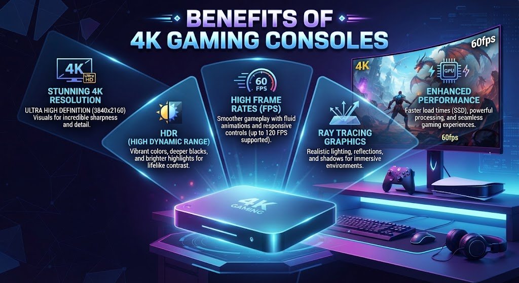 benefits of 4k gaming consoles