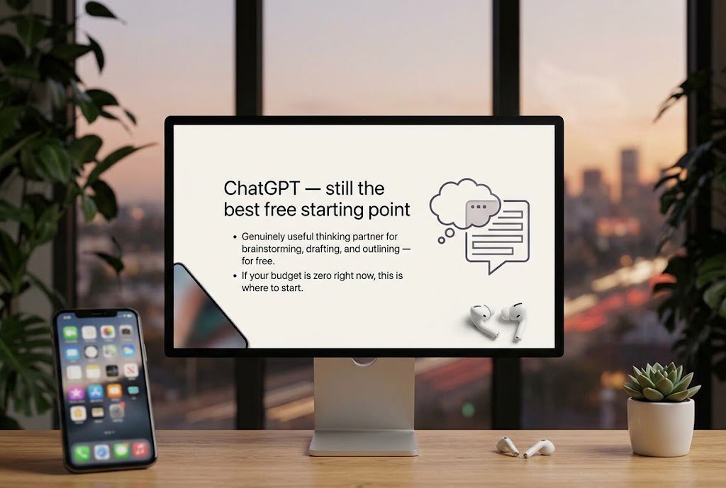chatgpt — still the best free tool