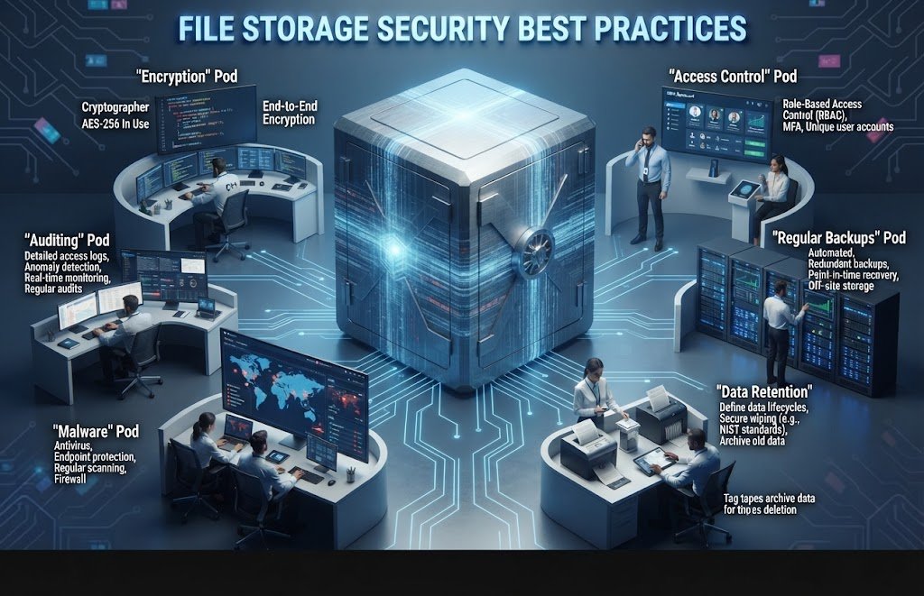 File Storage: Complete Guide to Secure Storage, Cloud Backup & Best Options A few simple habits can make your digital storage much safer.