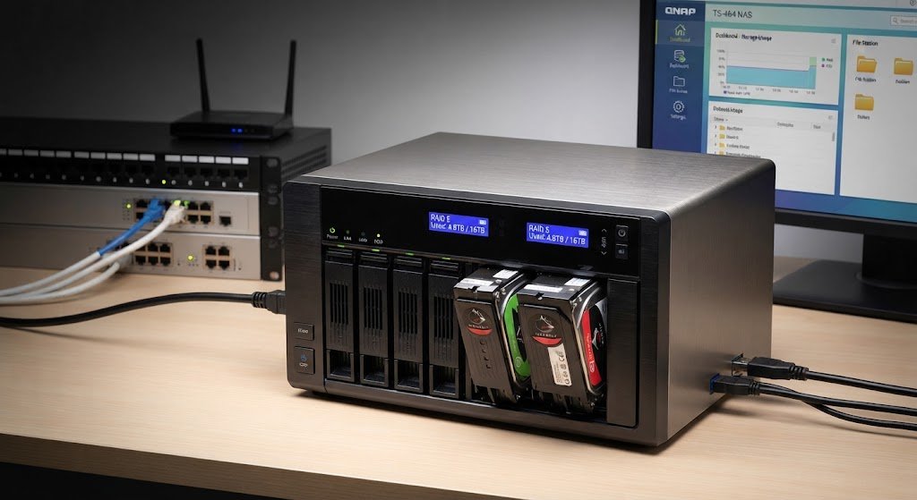 File Storage: Complete Guide to Secure Storage, Cloud Backup & Best Options A NAS device connects to your home or office network and provide