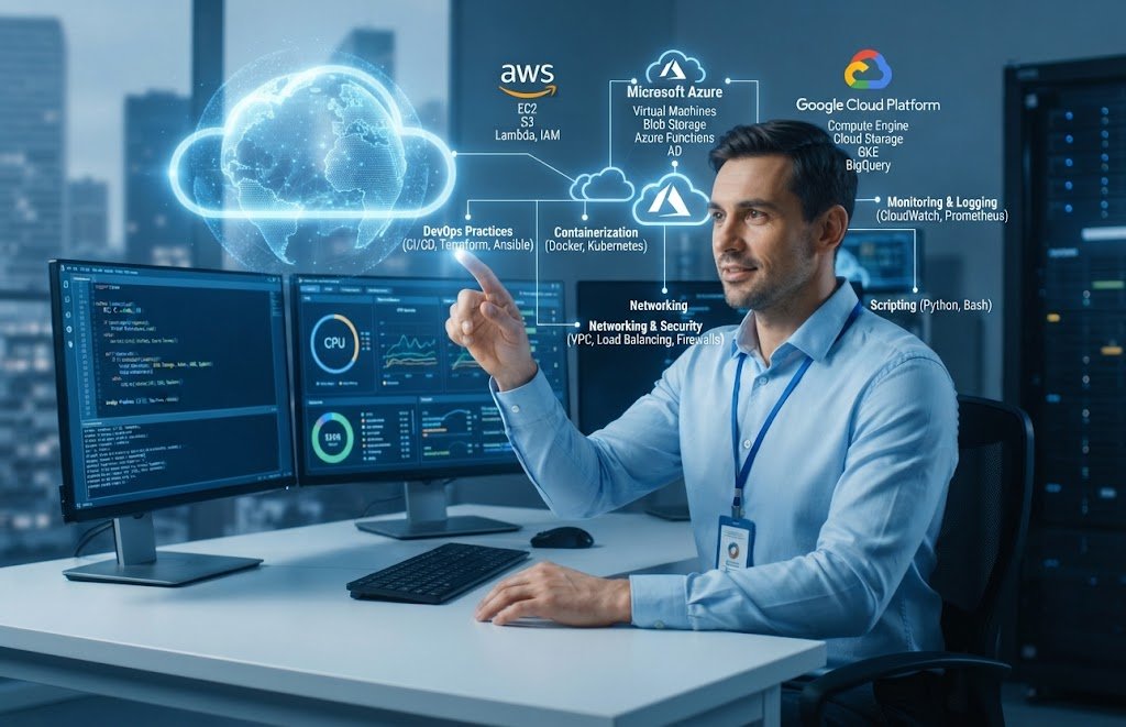 Cloud Engineer: Complete Guide to Skills, Roles, Tools & Career You do not need to know everything on your first day.