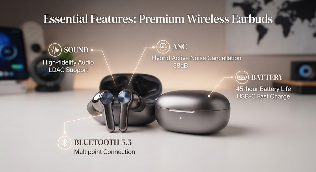 Best Wireless Earbuds for Android: Ultimate Guide to Features, Comfort & Buying Tips Noise cancellation can make a big difference when you listen in busy environments